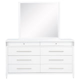 Gracemont White 8-drawer Bedroom Dresser with Mirror by Coaster at Eve Furniture