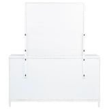 Gracemont White 8-drawer Bedroom Dresser with Mirror by Coaster at Eve Furniture