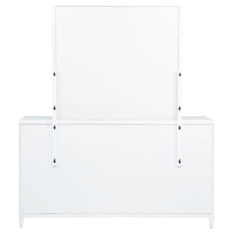 Gracemont White 8-drawer Bedroom Dresser with Mirror by Coaster at Eve Furniture