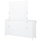 Gracemont White 8-drawer Bedroom Dresser with Mirror by Coaster at Eve Furniture