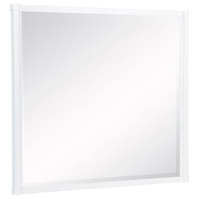 Gracemont White Dresser Mirror by Coaster at Eve Furniture