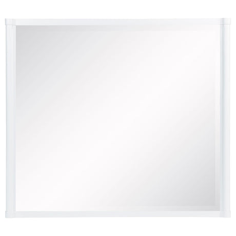 Gracemont White Dresser Mirror by Coaster at Eve Furniture