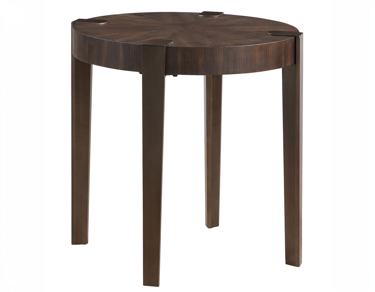 Gracie 3-Piece Table Set, Brown