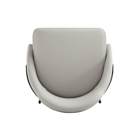 Gracie Barstool in Stone and Black (set of 2) by Manhattan Comfort at Eve Furniture