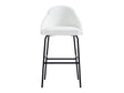 Gracie Barstool in White and Black by Manhattan Comfort at Eve Furniture