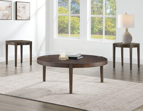 Gracie Brown 3-Piece Table Set by Steve Silver at Eve Furniture