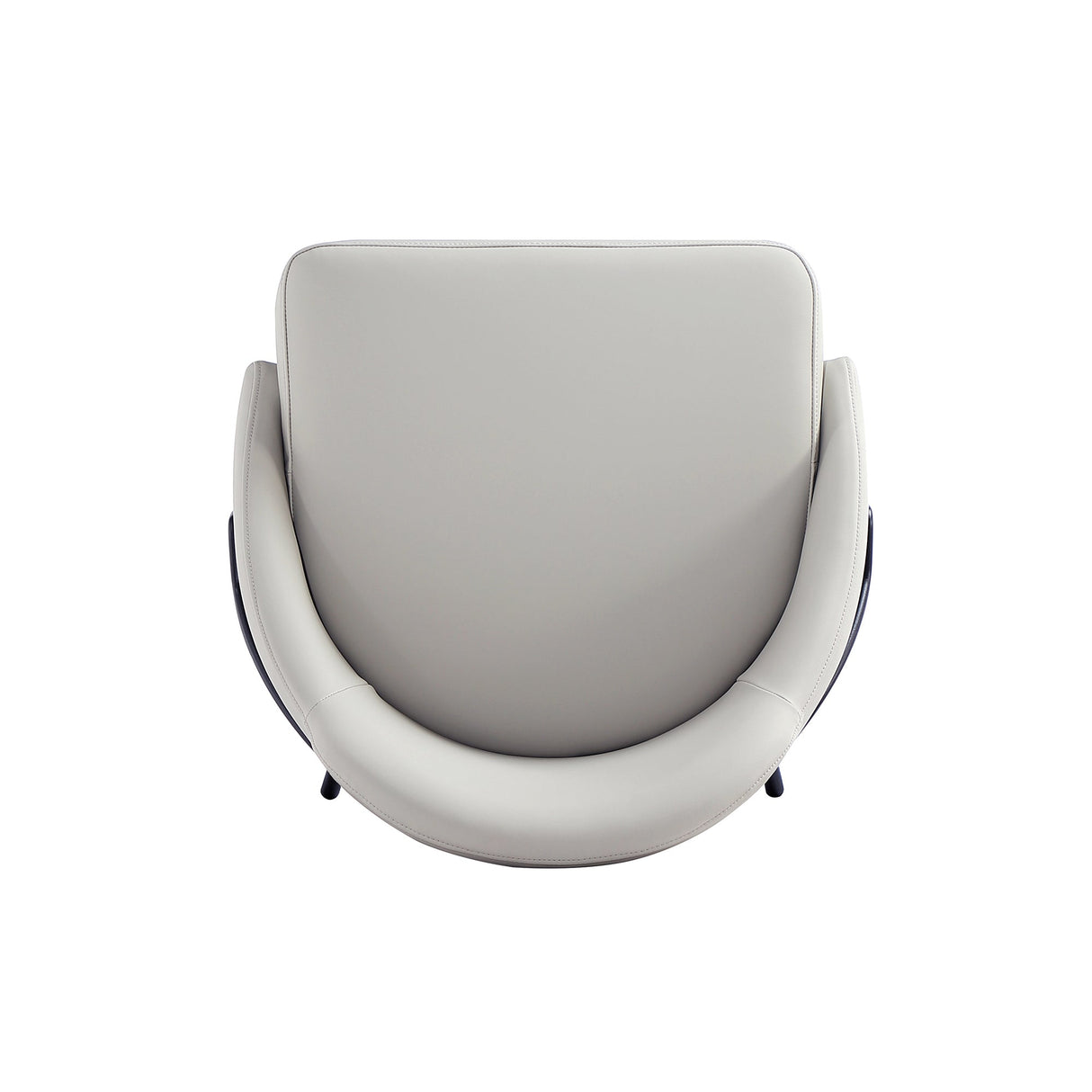 Gracie Counter Stool in Stone and Black by Manhattan Comfort at Eve Furniture