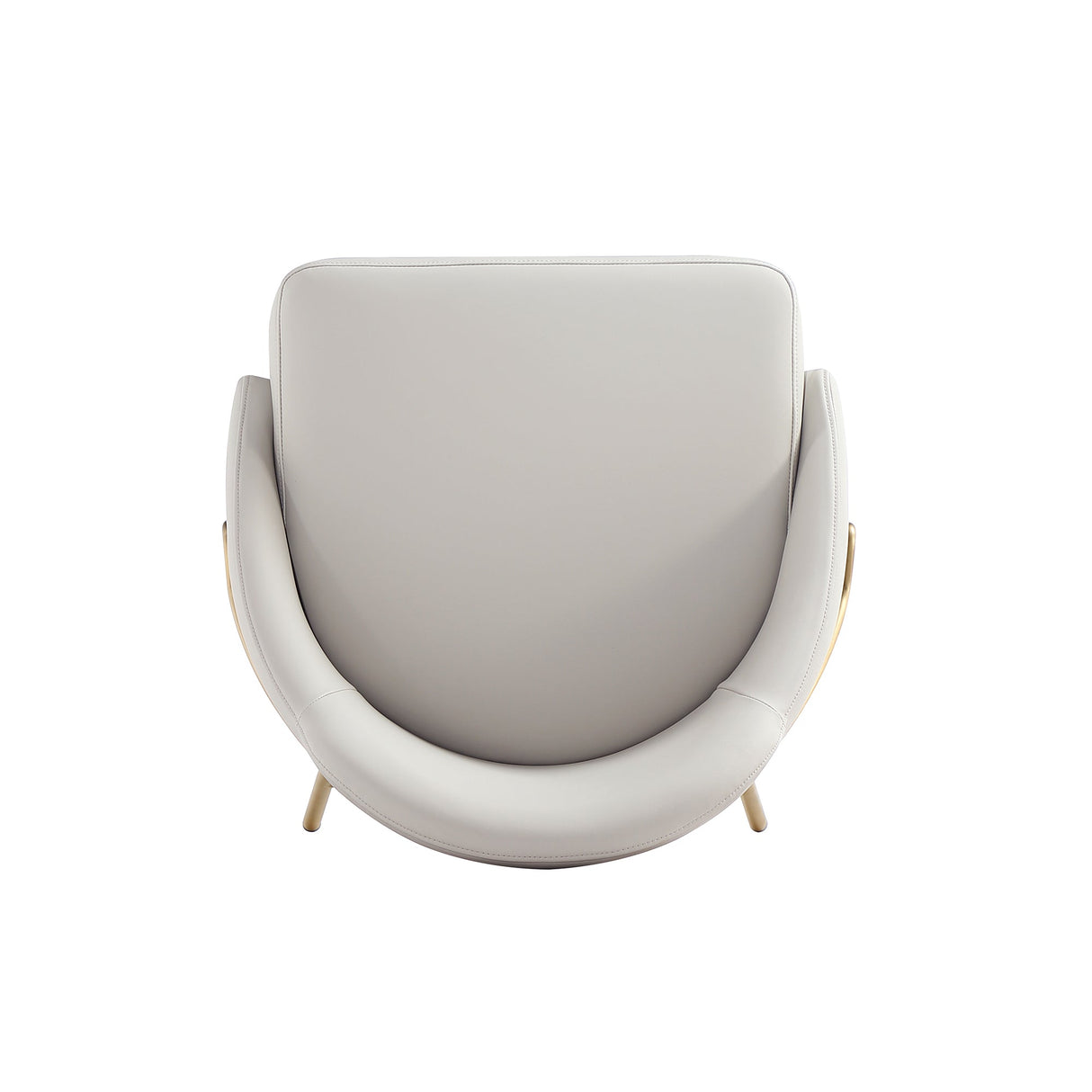 Gracie Counter Stool in Stone and Gold by Manhattan Comfort at Eve Furniture