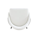 Gracie Counter Stool in White and Black (set of 3) by Manhattan Comfort at Eve Furniture