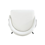 Gracie Dining Chair in White and Black (set of 4) by Manhattan Comfort at Eve Furniture