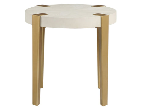 Gracie End Table, White