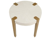 Gracie End Table, White by Steve Silver at Eve Furniture
