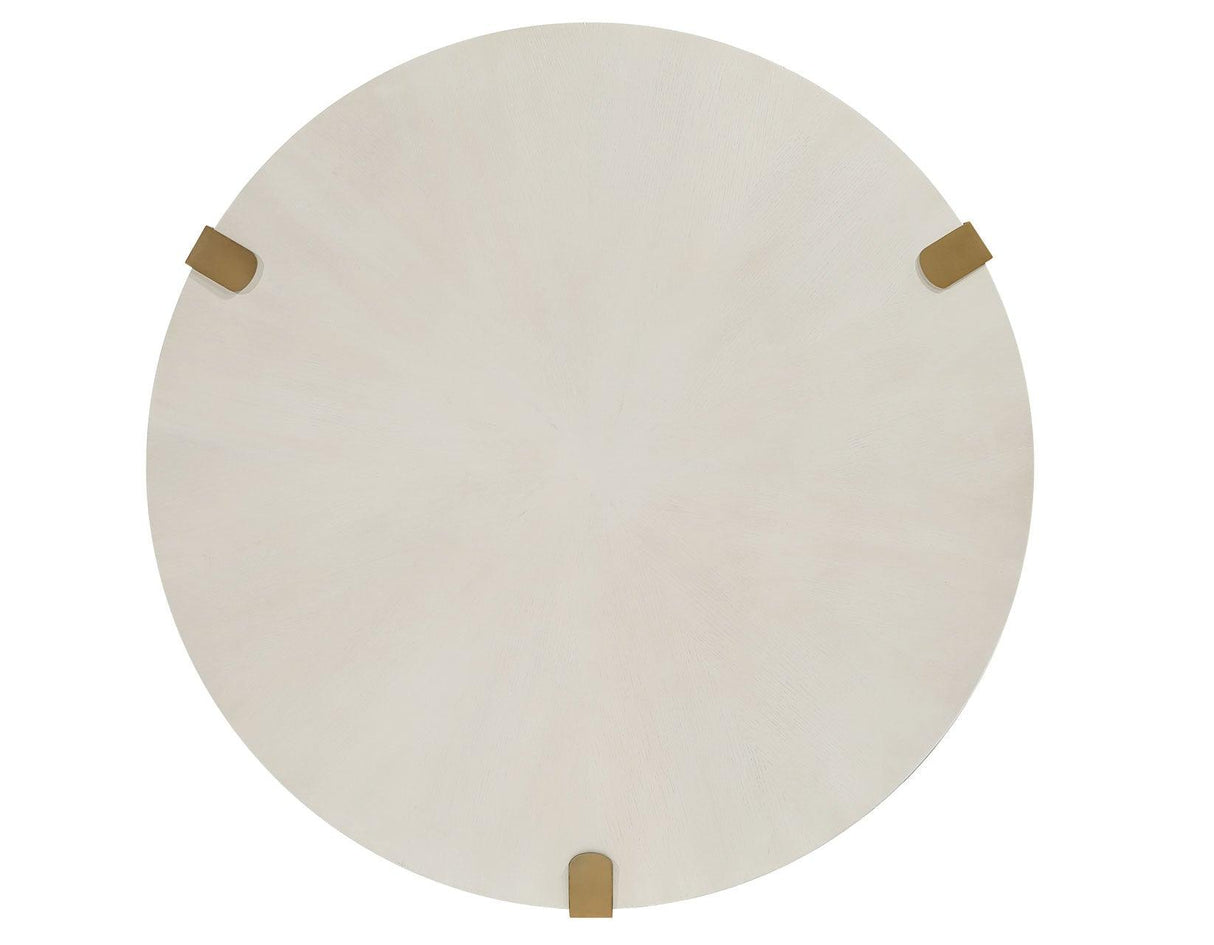 Gracie White Coffee Table by Steve Silver at Eve Furniture