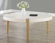 Gracie White Coffee Table by Steve Silver at Eve Furniture