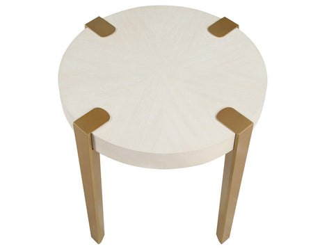 Gracie End Table, White by Steve Silver at Eve Furniture