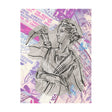 Graffiti sculpture I by Mercana Studio a Hand Embellished Textured Canvas by Mercana at Eve Furniture