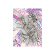 Graffiti sculpture I by Mercana Studio a Hand Embellished Textured Canvas by Mercana at Eve Furniture