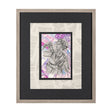 Graffiti sculpture I by Mercana Studio Hand Embellished Textured Framed Art Print Matted under Glass by Mercana at Eve Furniture