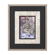 Graffiti sculpture II by Mercana Studio Hand Embellished Textured Framed Art Print Matted under Glas by Mercana at Eve Furniture