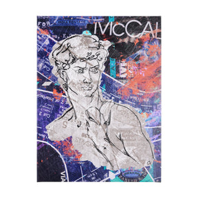 Graffiti sculpture III by Mercana Studio a Hand Embellished Textured Canvas by Mercana at Eve Furniture