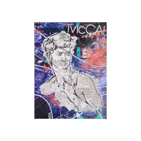 Graffiti sculpture III by Mercana Studio a Hand Embellished Textured Canvas by Mercana at Eve Furniture
