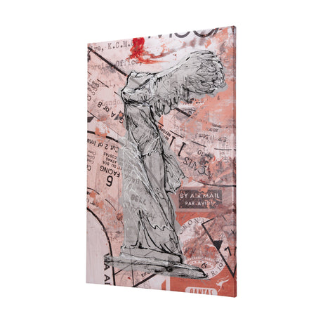Graffiti Sculpture IV by Mercana Studio a Hand Embellished Textured Canvas by Mercana at Eve Furniture