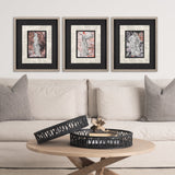 Graffiti Sculpture IV by Mercana Studio Hand Embellished Textured Framed Art Print Matted under Glas by Mercana at Eve Furniture