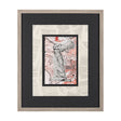Graffiti Sculpture IV by Mercana Studio Hand Embellished Textured Framed Art Print Matted under Glas by Mercana at Eve Furniture