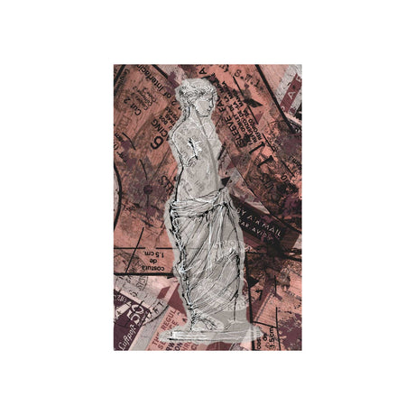Graffiti Sculpture V by Mercana Studio a Hand Embellished Textured Canvas by Mercana at Eve Furniture
