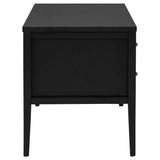 Graham Black 54-inch 4-drawer Double Pedestal Lift Top Computer Desk by Coaster at Eve Furniture
