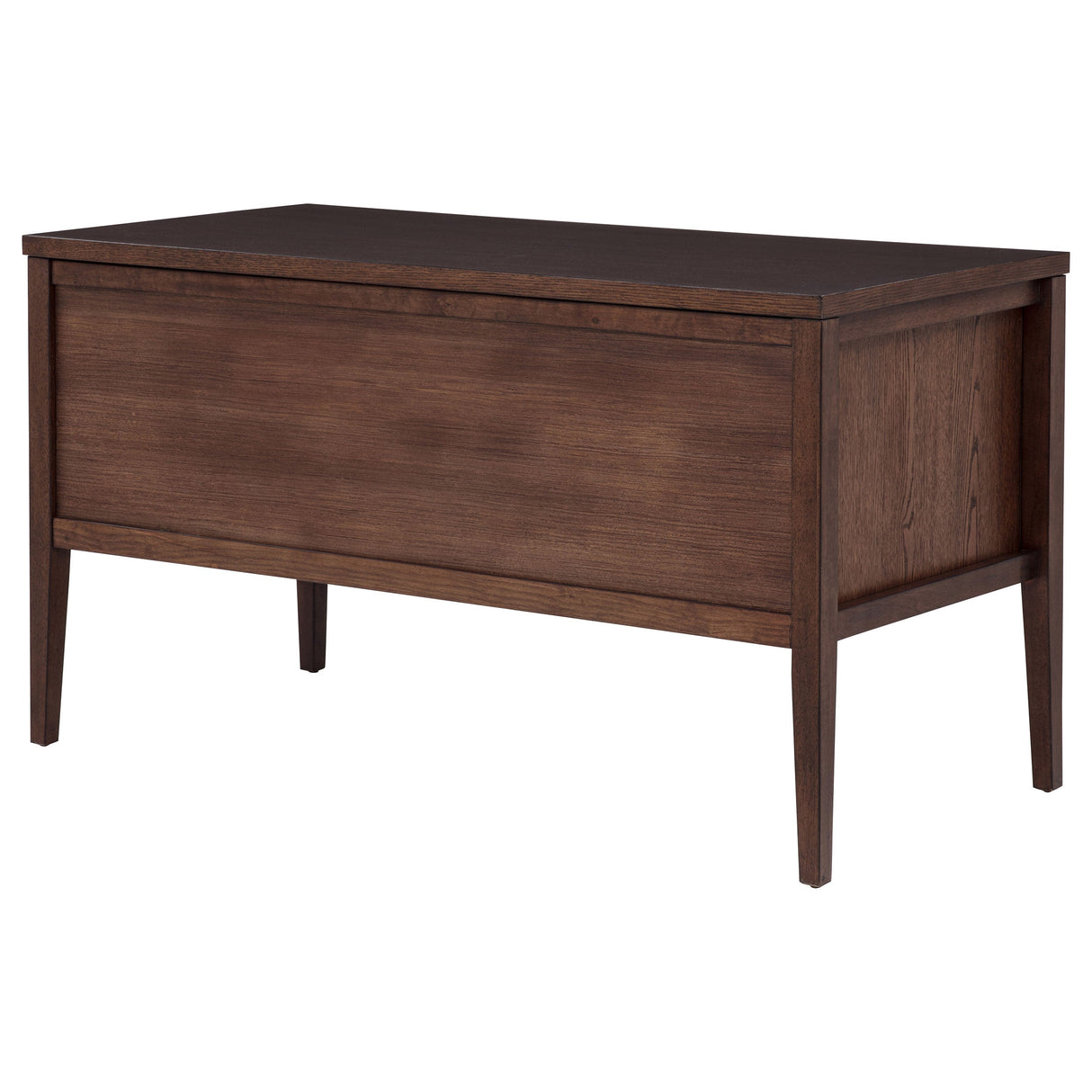 Graham Chocolate 54-inch 4-drawer Double Pedestal Lift Top Computer Desk by Coaster at Eve Furniture