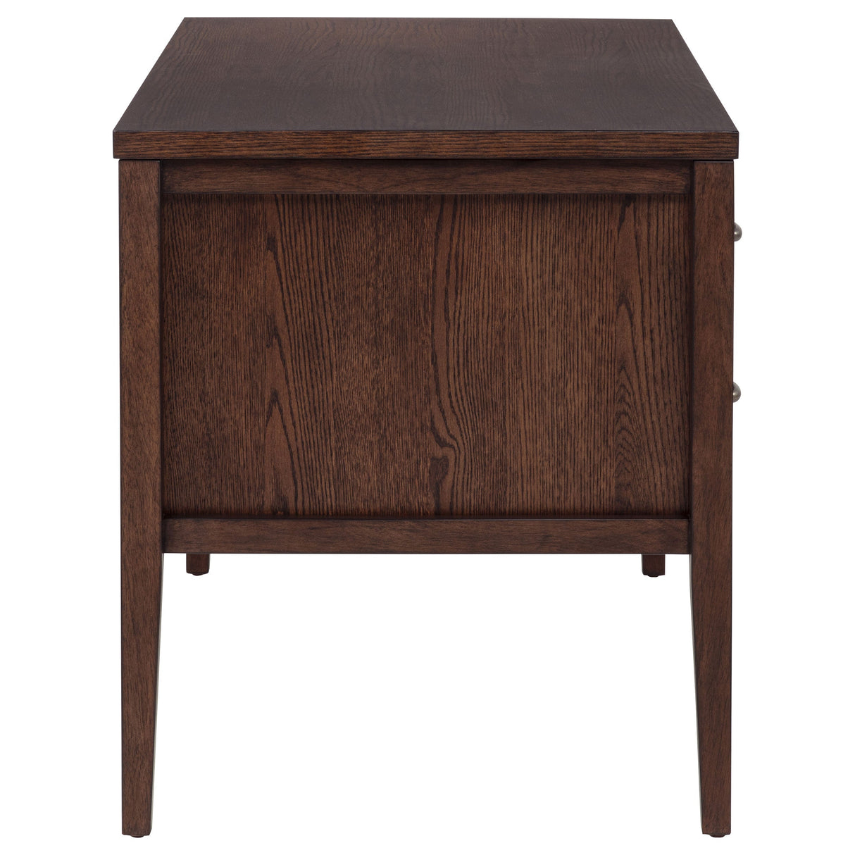 Graham Chocolate 54-inch 4-drawer Double Pedestal Lift Top Computer Desk by Coaster at Eve Furniture