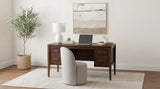Graham Chocolate 54-inch 4-drawer Double Pedestal Lift Top Computer Desk by Coaster at Eve Furniture