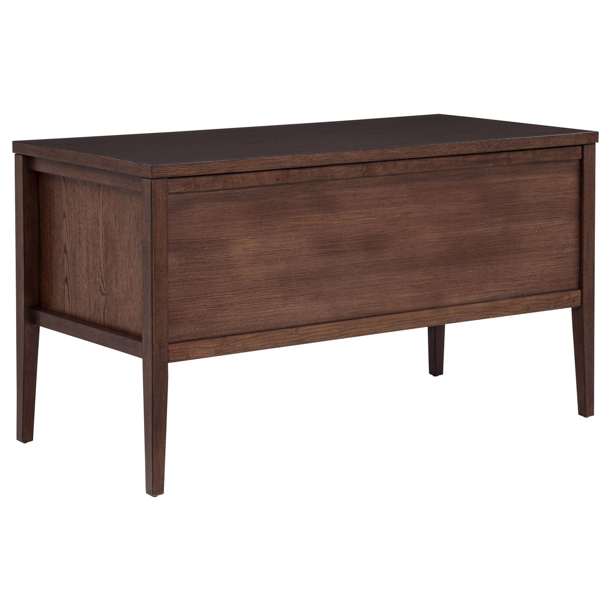 Graham Chocolate 54-inch 4-drawer Double Pedestal Lift Top Computer Desk by Coaster at Eve Furniture
