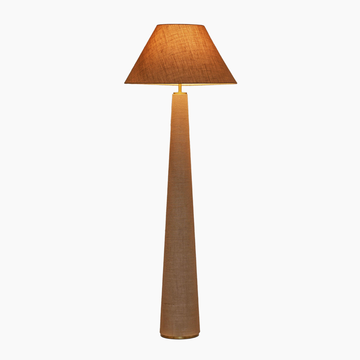 Graham Natural Jute Floor Lamp by TOV Furniture at Eve Furniture