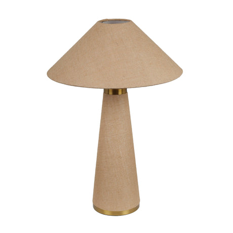 Graham Natural Jute Table Lamp by TOV Furniture at Eve Furniture
