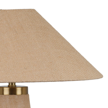Graham Natural Jute Table Lamp by TOV Furniture at Eve Furniture