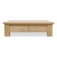 Graham Storage Coffee Table Rustic Oak by Moe's Home at Eve Furniture