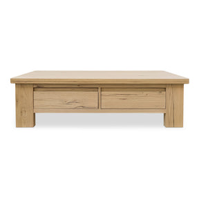 Graham Storage Coffee Table Rustic Oak by Moe's Home at Eve Furniture