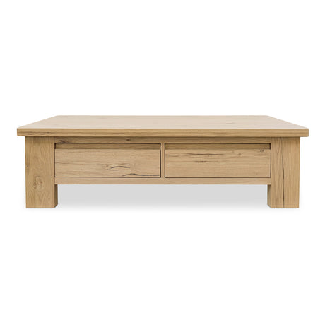 Graham Storage Coffee Table Rustic Oak by Moe's Home at Eve Furniture