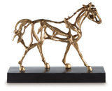 Grainville Antique Gold Finish Sculpture by ASHLEY FURNITURE at Eve Furniture