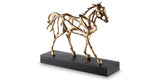 Grainville Antique Gold Finish Sculpture by ASHLEY FURNITURE at Eve Furniture