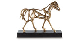 Grainville Antique Gold Finish Sculpture by ASHLEY FURNITURE at Eve Furniture