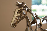 Grainville Antique Gold Finish Sculpture by ASHLEY FURNITURE at Eve Furniture