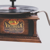 Gramaphone by Deborah Revell Hand Embelished Framed Art Print Matted under Glass by Mercana at Eve Furniture