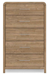 Gramburg Warm Natural Brown Chest of Drawers by Ashley at Eve Furniture