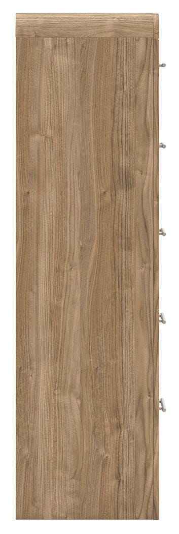 Gramburg Warm Natural Brown Chest of Drawers by Ashley at Eve Furniture