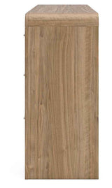 Gramburg Warm Natural Brown Dresser by Ashley at Eve Furniture