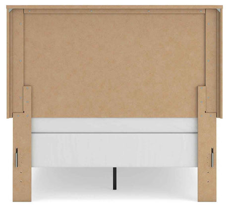 Gramburg Warm Natural Brown Full Panel Bed by Ashley at Eve Furniture