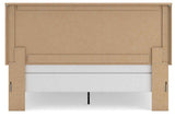 Gramburg Warm Natural Brown King Panel Bed by Ashley at Eve Furniture